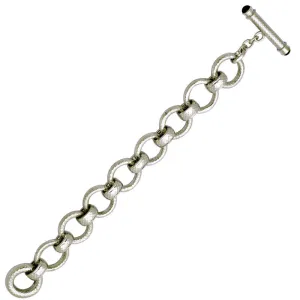 Toggle Bracelet-Iolite