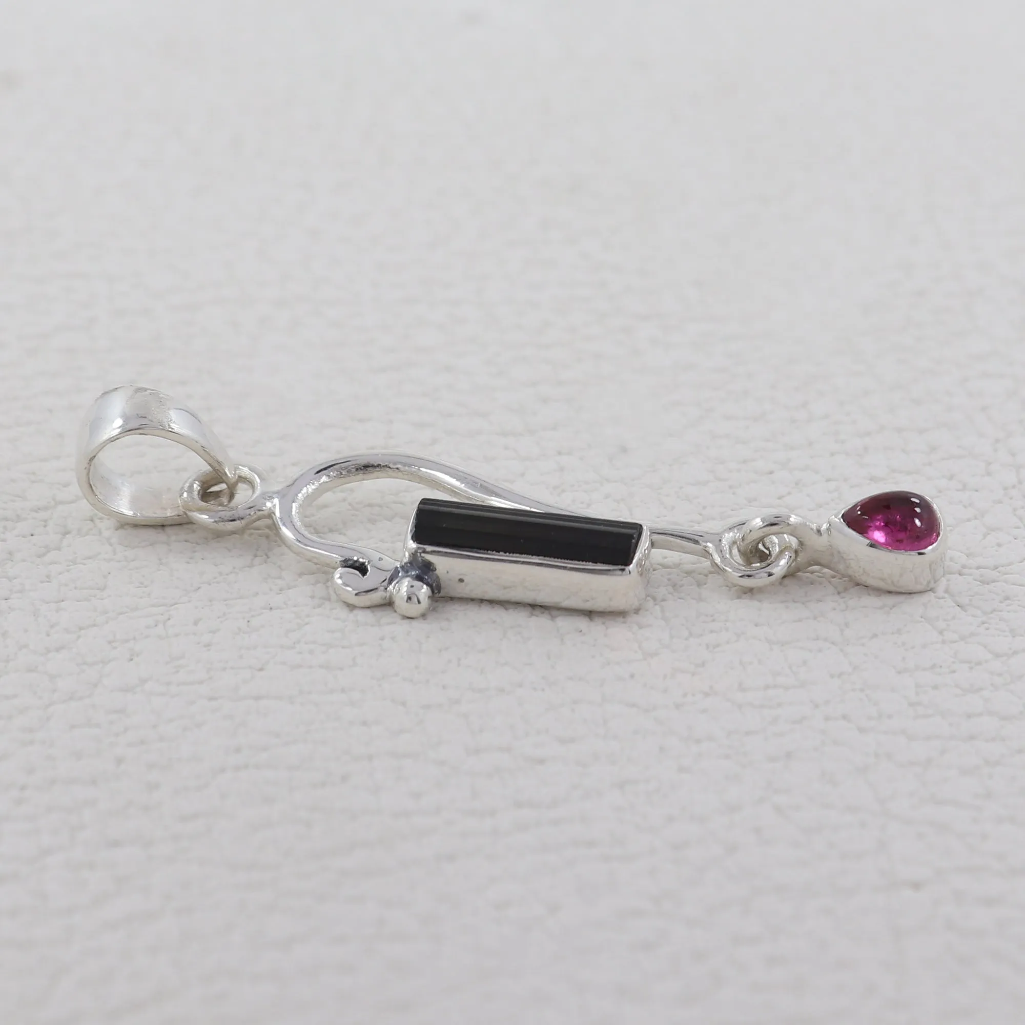 Tourmaline With Multi Color Gemstone Pendants