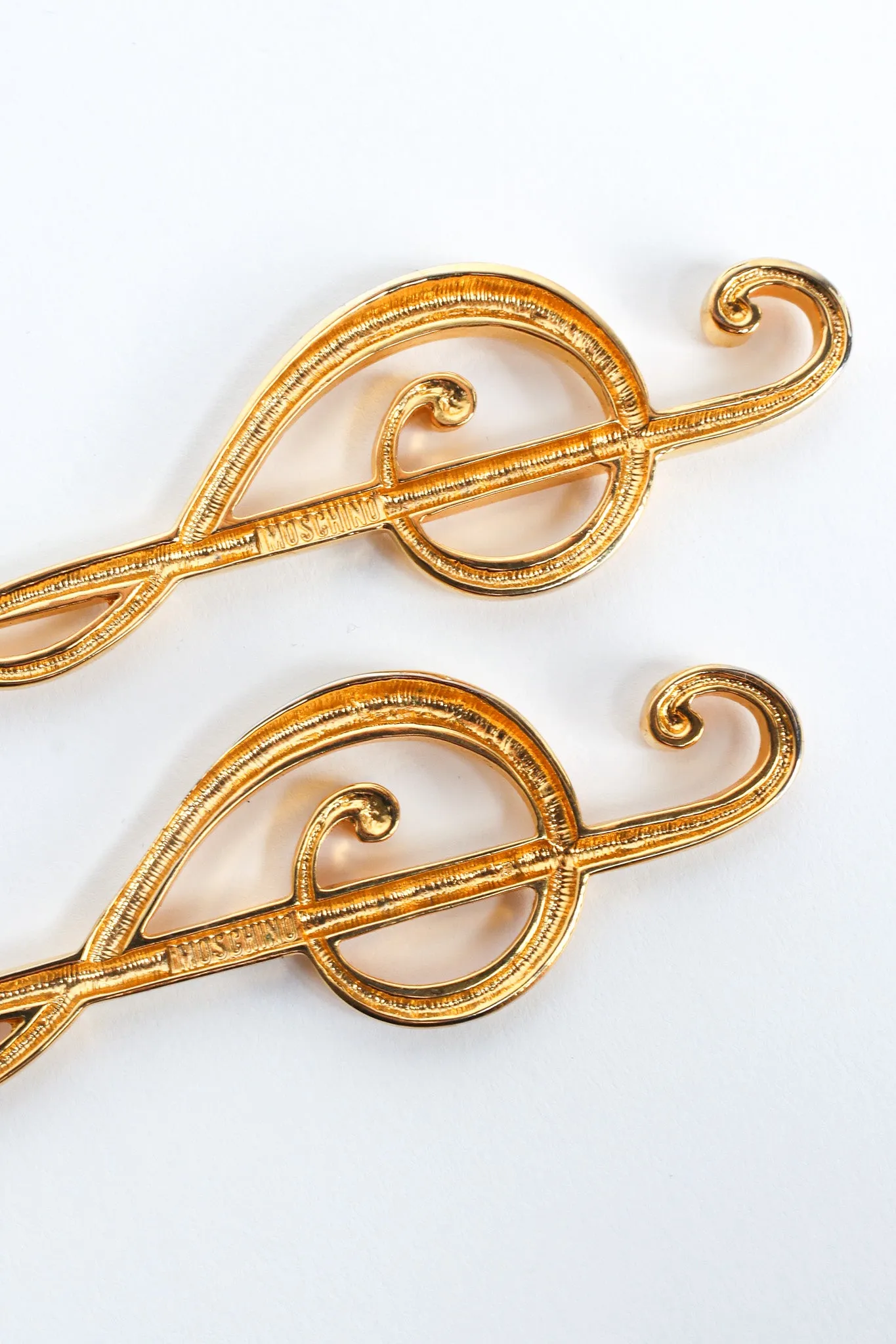 Treble Clef Music Note Earrings