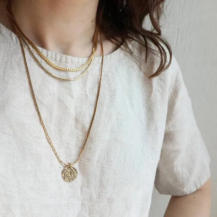 TRIPLE LAYERED NECKLACE