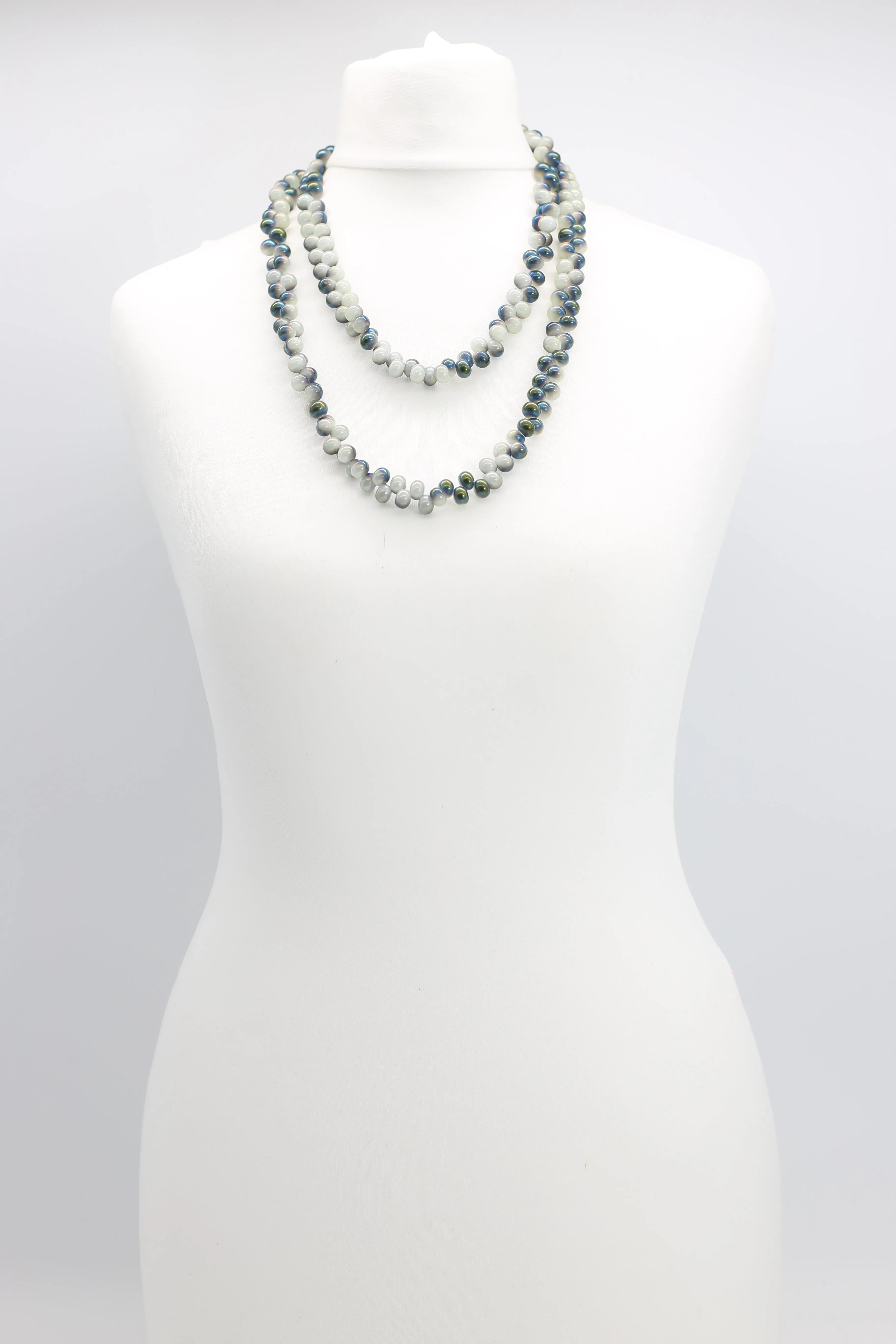 VERSATILE Vintage GLASS PEARLS NECKLACES