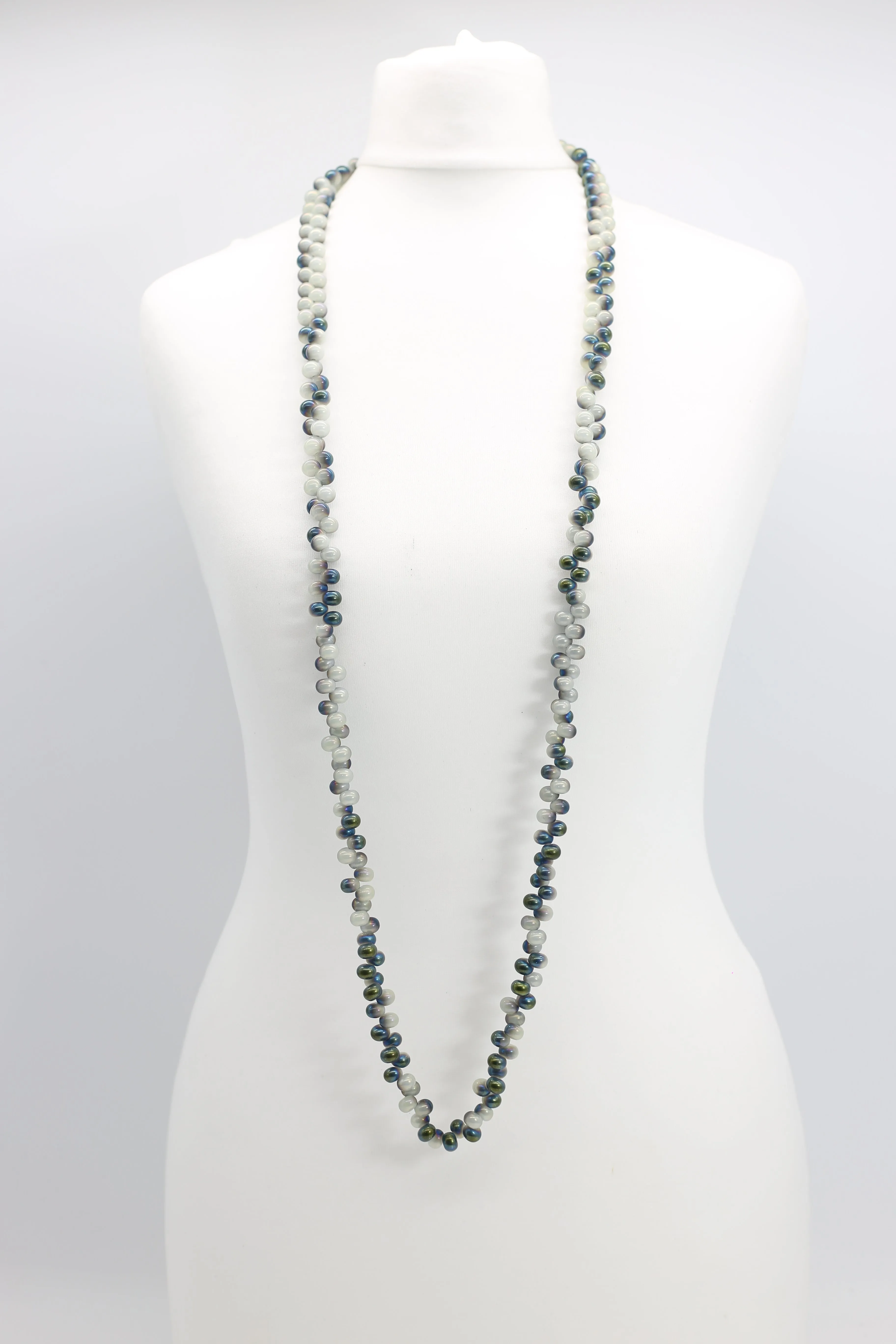 VERSATILE Vintage GLASS PEARLS NECKLACES