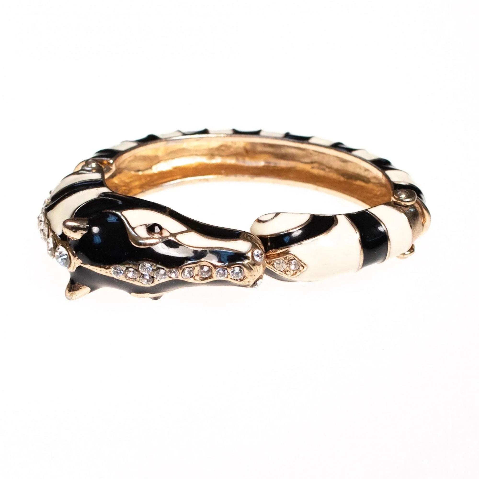 Vintage 1960s Zebra Bracelet