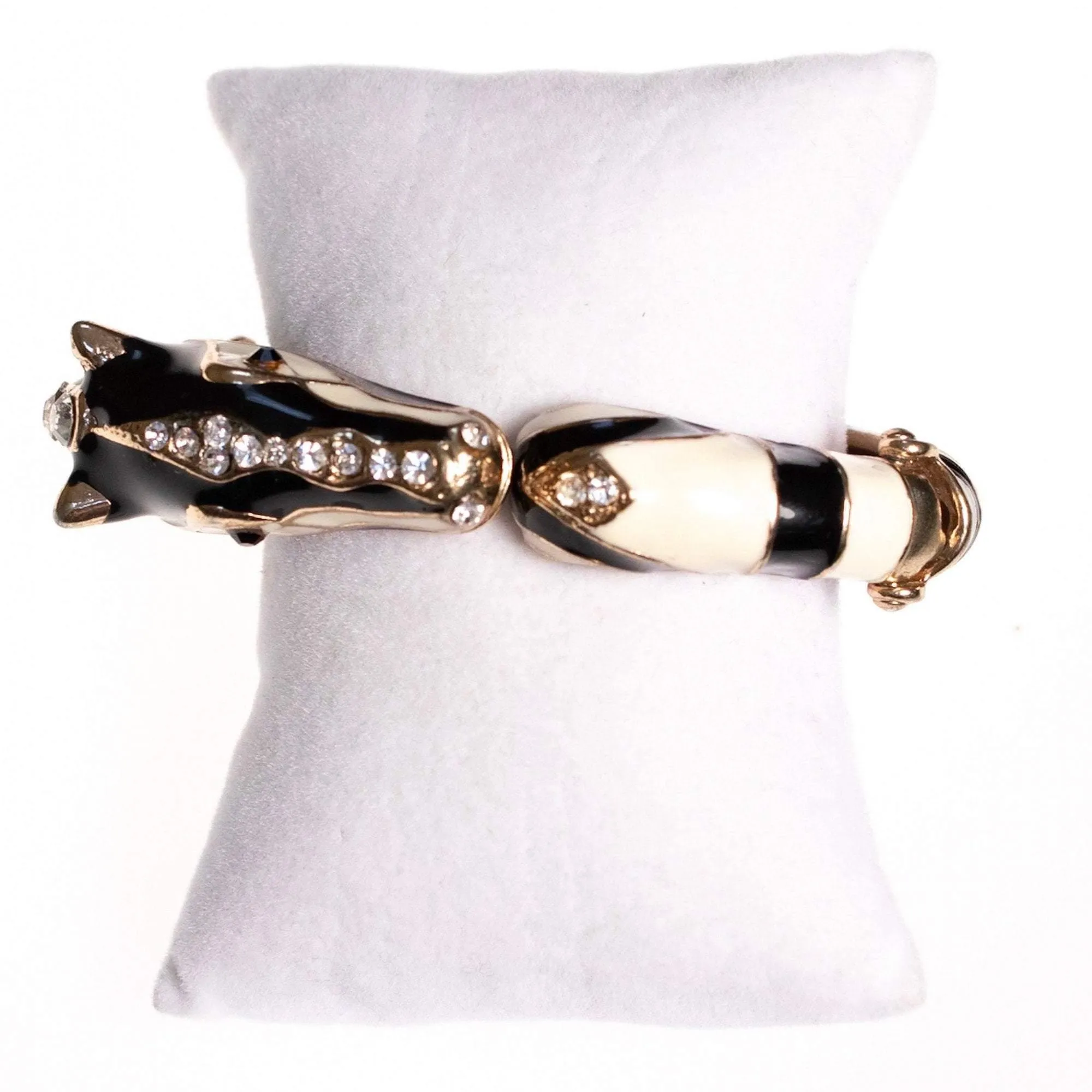 Vintage 1960s Zebra Bracelet