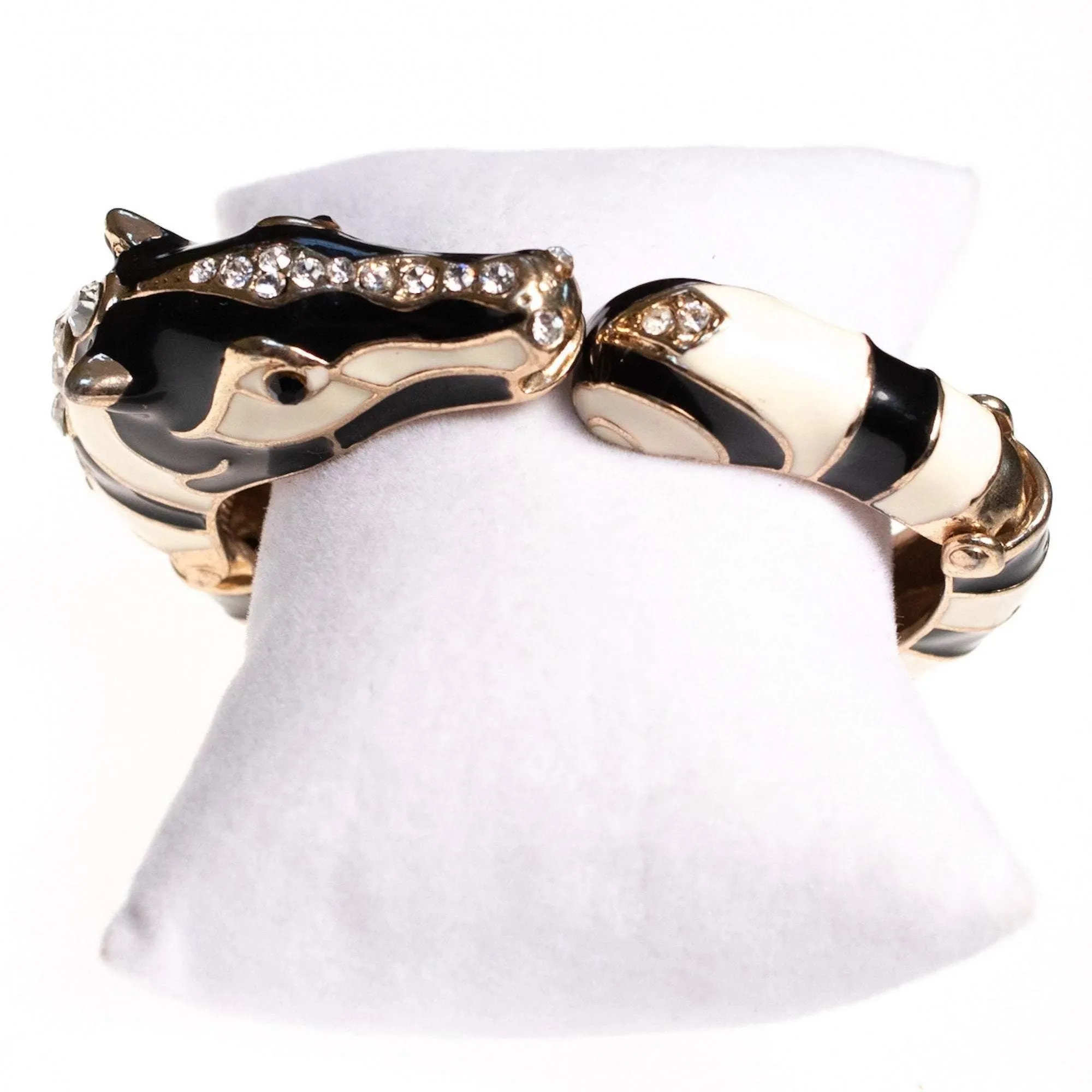 Vintage 1960s Zebra Bracelet