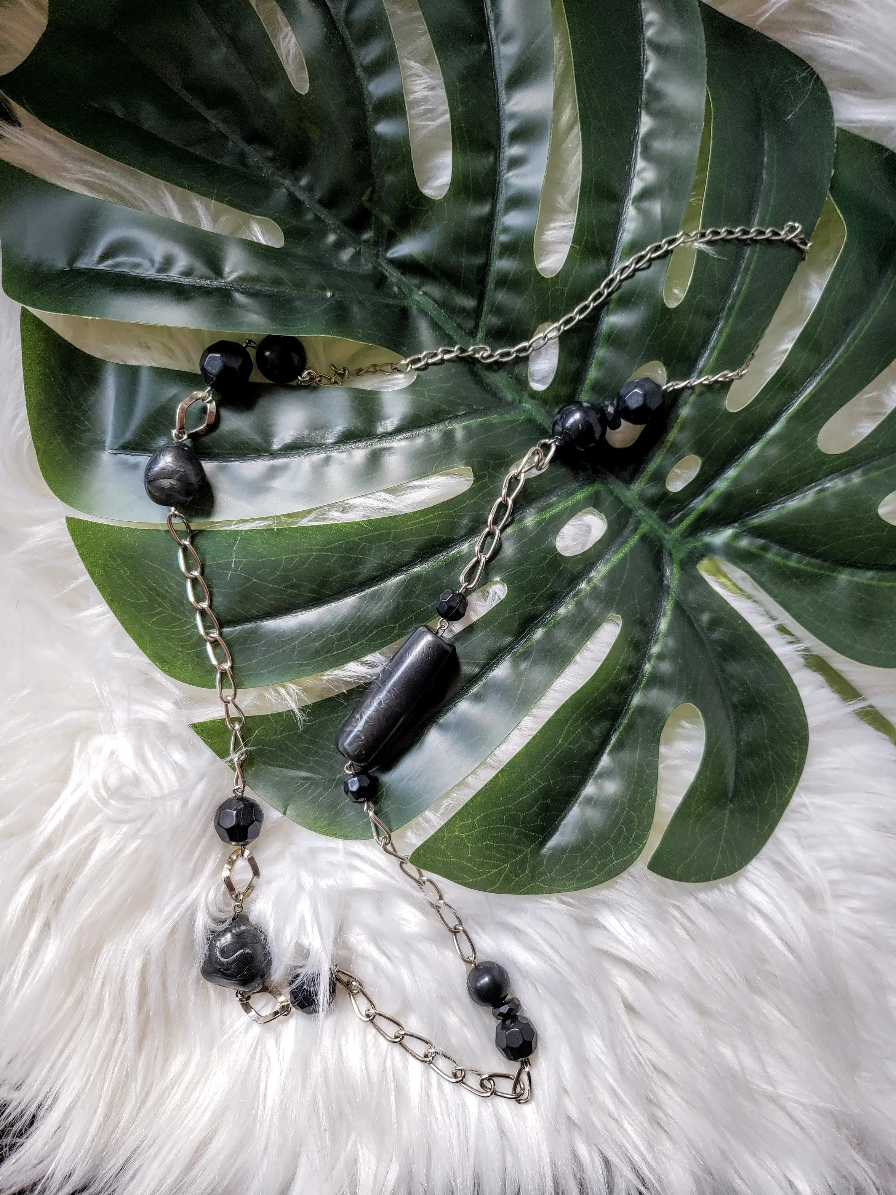 Vintage - Black Statement Necklace