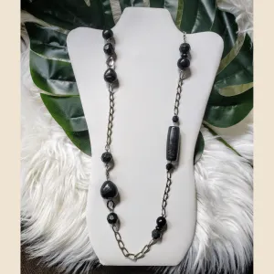 Vintage - Black Statement Necklace