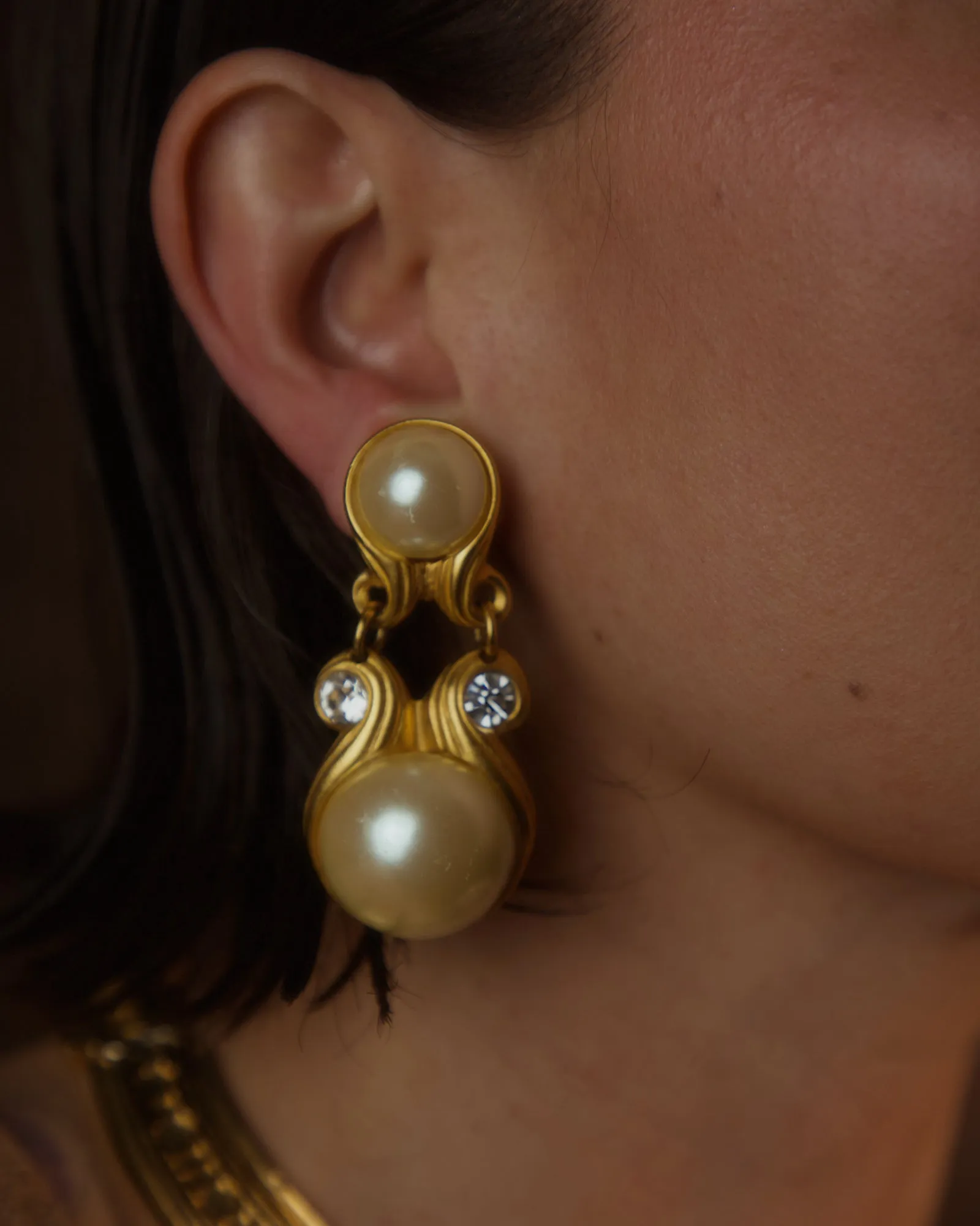 Vintage Blanca Oversized Statement Necklace