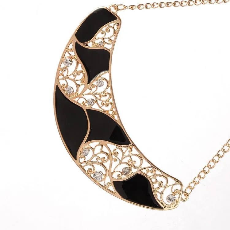 Vintage Boho Bohemia Long Crystal Necklace For Women