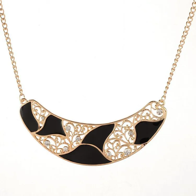 Vintage Boho Bohemia Long Crystal Necklace For Women