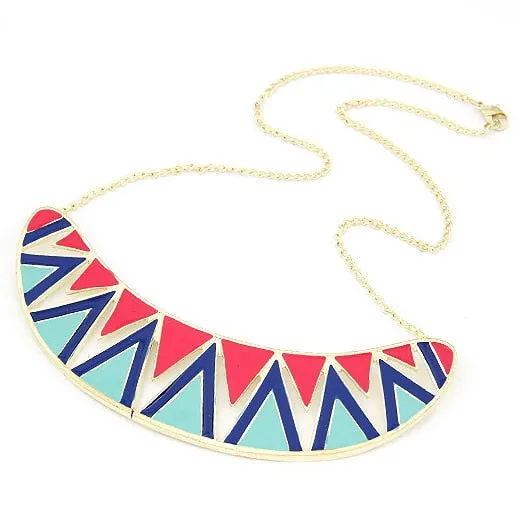 Vintage Boho Bohemia Long Crystal Necklace For Women