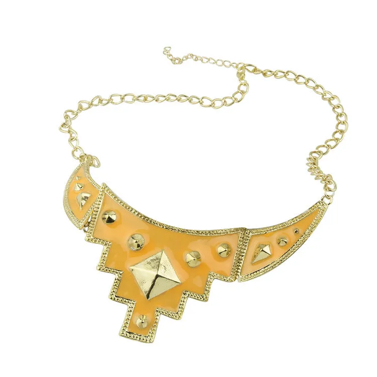 Vintage Boho Bohemia Long Crystal Necklace For Women
