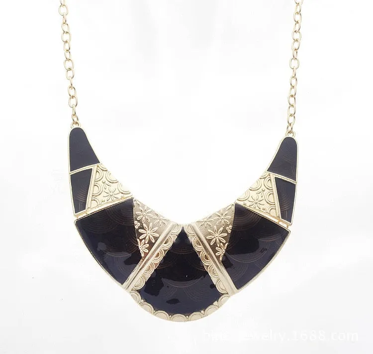 Vintage Boho Bohemia Long Crystal Necklace For Women