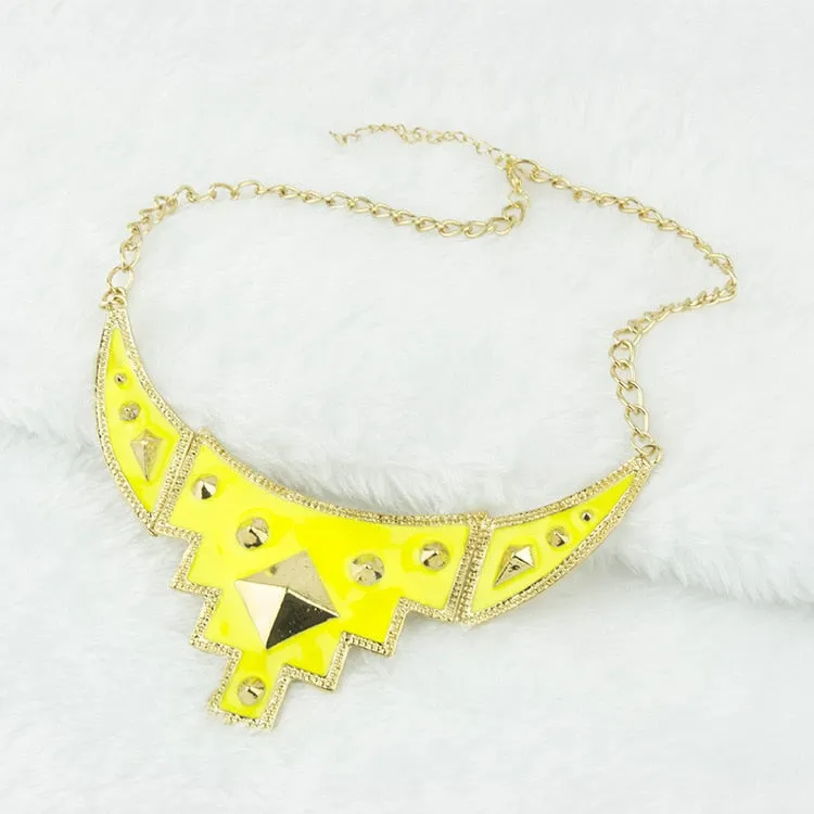 Vintage Boho Bohemia Long Crystal Necklace For Women
