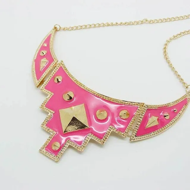Vintage Boho Bohemia Long Crystal Necklace For Women