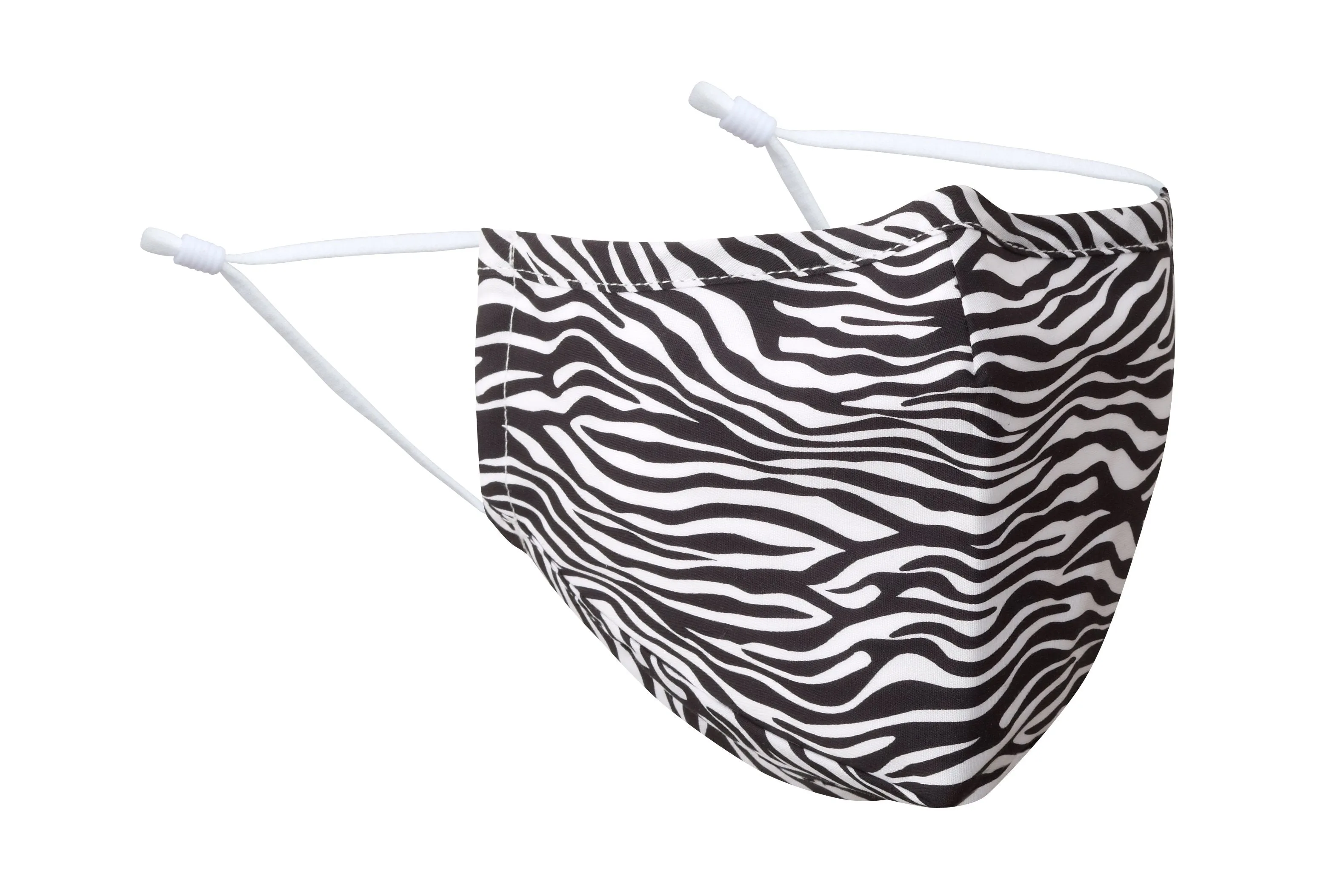Zebra Village Face Mask
